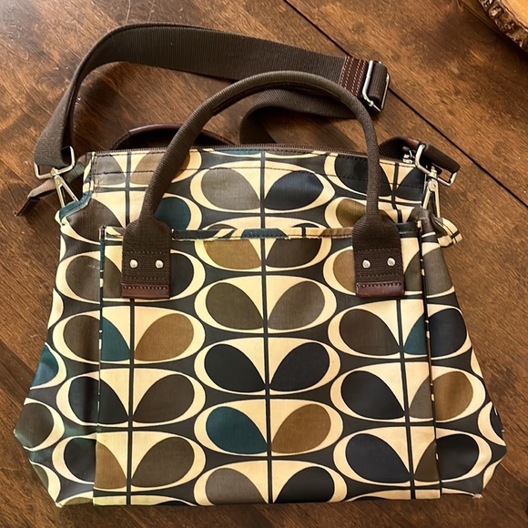Orla Kiely Crossbody Bag Classic Multi Stem Print - Picture 2 of 12